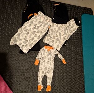 Burt's Bees matching family Halloween pj's